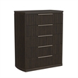 Picket House Furnishings Sutton Queen Uph 4PC Bedroom Set in Dark Brown