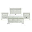 Picket House Furnishings Sumner Queen 3PC Bedroom Set in Antique White