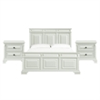 Picket House Furnishings Sumner King 3PC Bedroom Set in Antique White