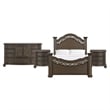 Picket House Furnishings Rosalinda Queen 4PC Bedroom Set in Mahogany