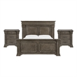 Picket House Furnishings Paterson King 3PC Bedroom Set in Grey