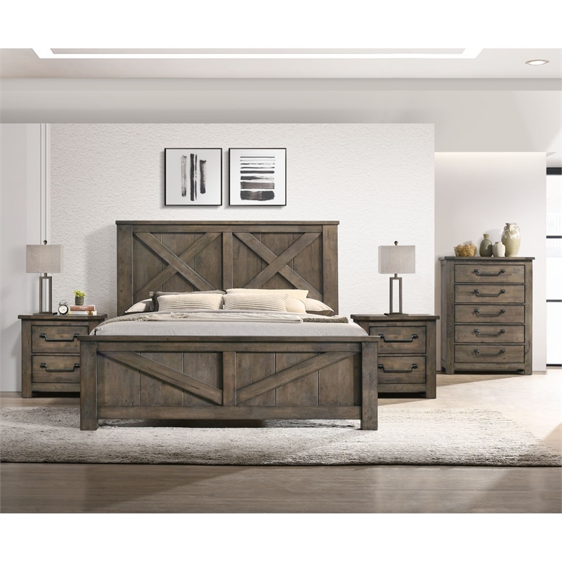 Picket House Furnishings Memphis Queen 4PC Bedroom Set