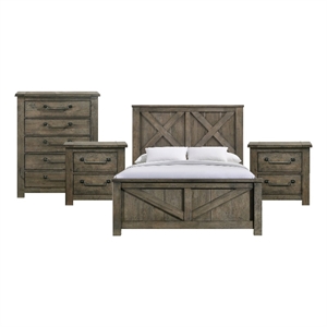 Picket House Furnishings Memphis Queen 4PC Bedroom Set