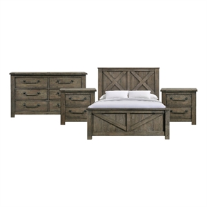 Picket House Furnishings Memphis Queen 4PC Bedroom Set
