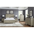 Picket House Furnishings Emiko Queen 5PC Bedroom Set in Light Grey