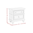 Picket House Furnishings Emiko Queen 5PC Bedroom Set in Light Grey