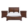 Picket House Furnishings Stark Queen 3PC Bedroom Set in Cherry