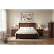 Picket House Furnishings Stark Queen 4PC Bedroom Set in Cherry