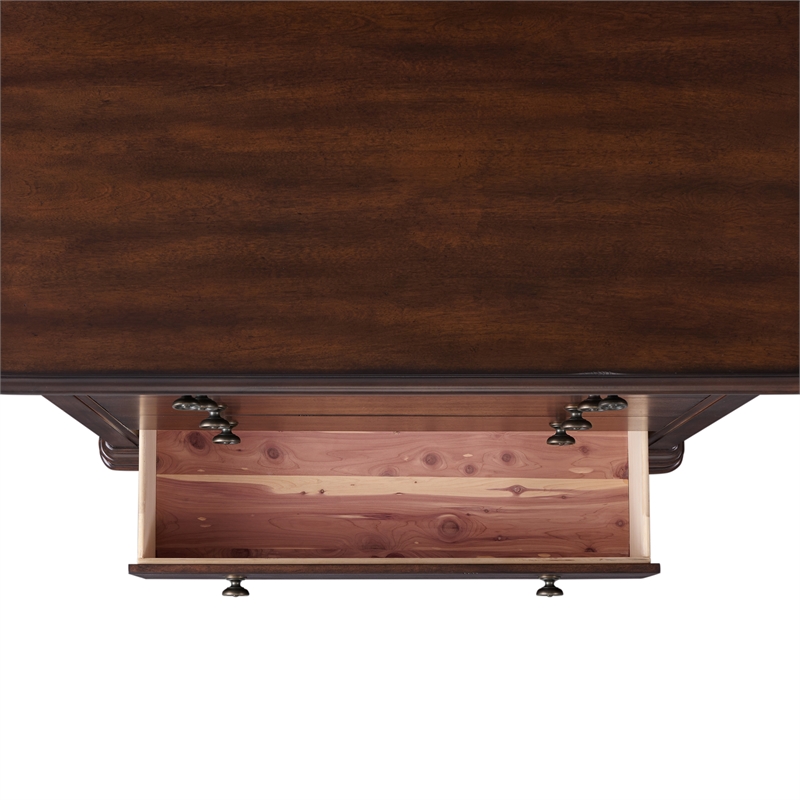 Picket House Furnishings Stark Queen 4PC Bedroom Set in Cherry