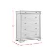 Picket House Furnishings Stark Queen 4PC Bedroom Set in Cherry