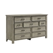 Picket House Furnishings Damen King Storage 4PC Bedroom Set in Drift Grey