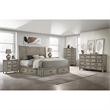 Picket House Furnishings Damen King Storage 5PC Bedroom Set in Drift Grey