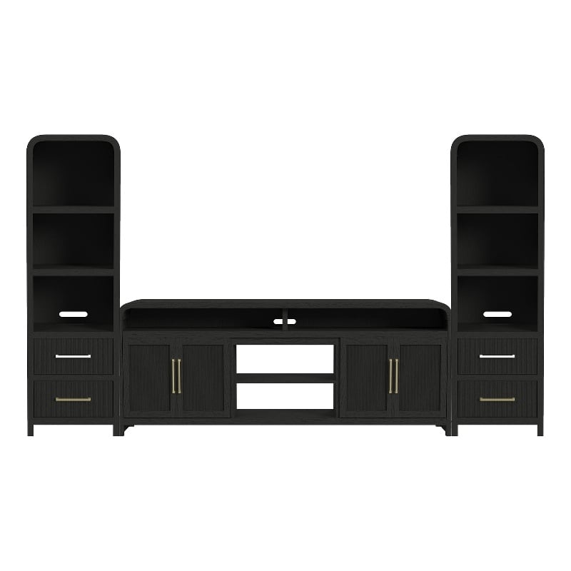 Picket House Furnishings Woodridge 3PC Entertainment Unit With 82
