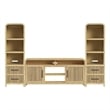 Picket House Furnishings Woodridge 3PC Entertainment Unit With 70