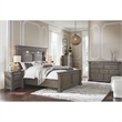 Picket House Furnishings Paterson King 5PC Bedroom Set in Grey