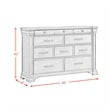 Picket House Furnishings Paterson King Storage 4PC Bedroom Set in Grey