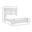 Picket House Furnishings Paterson King Storage 5PC Bedroom Set in Grey