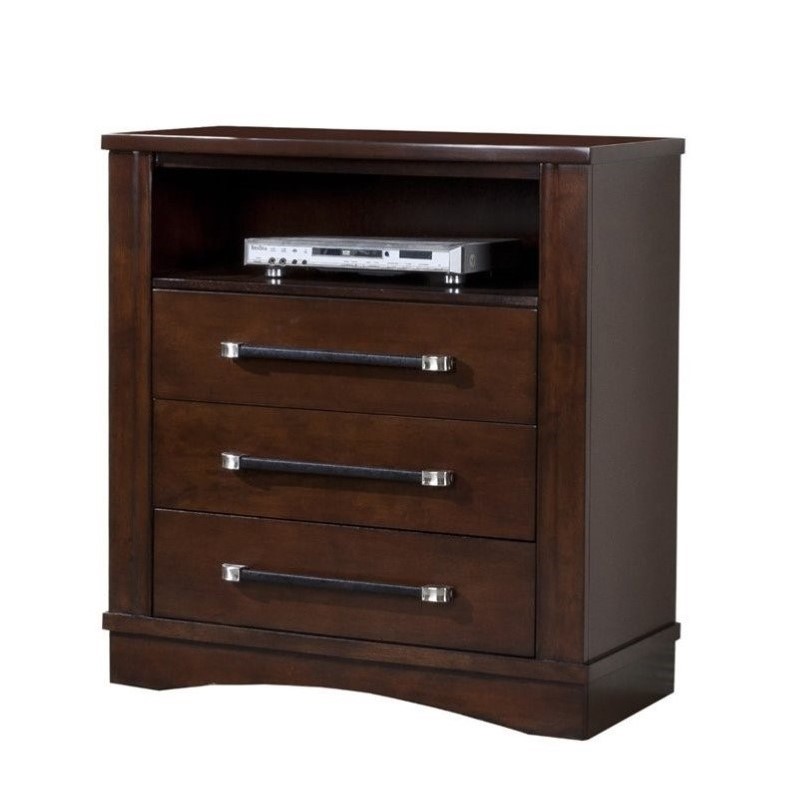 Elements Java Media Chest in Espresso JV600TV