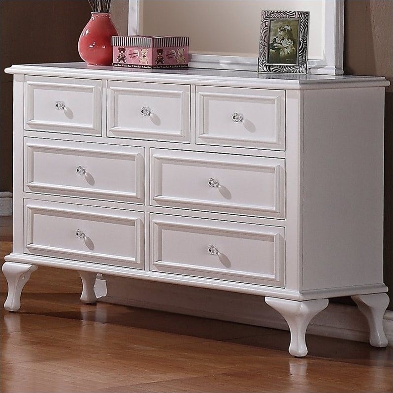 Picket House Furnishings Jesse Dresser in White - JS700DR