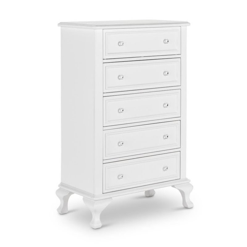 Picket House Furnishings Jesse 5-Drawers Chest in White