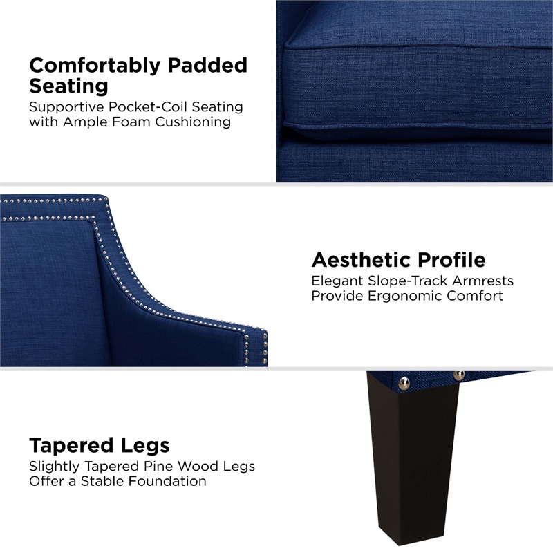 Picket House Furnishings Erica Chair in Blue
