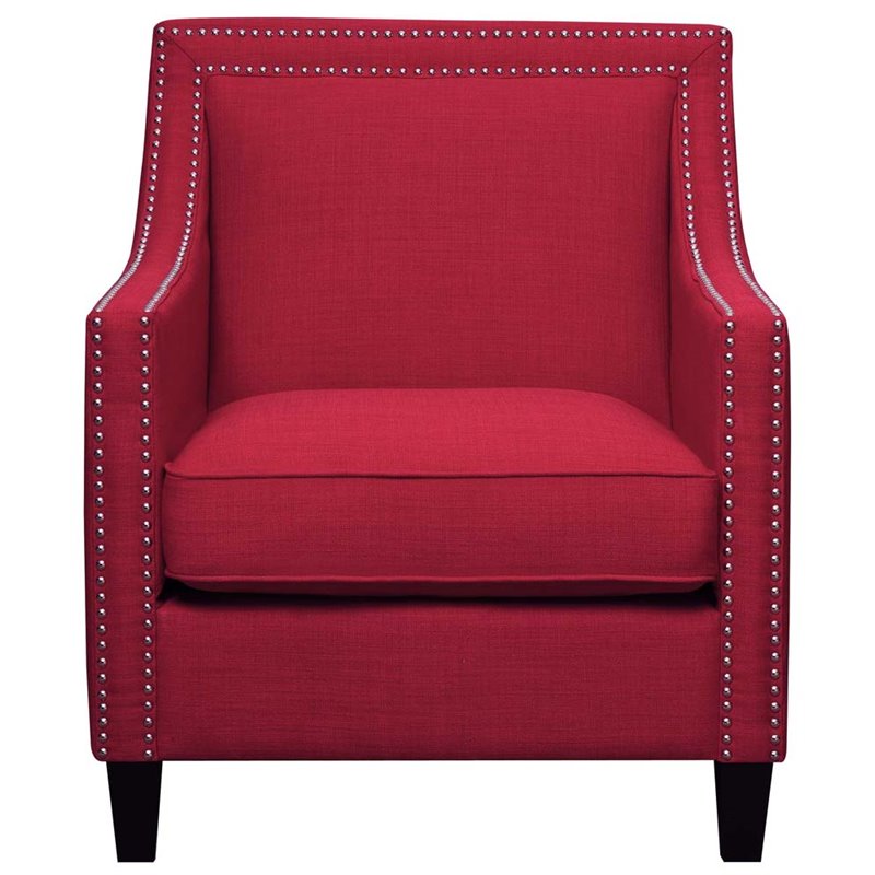 Picket House Furnishings Emery Accent, Red Accent Chairs With Arms