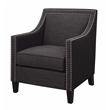Picket House Furnishings Erica Chair in Charcoal Gray