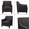 Picket House Furnishings Erica Chair in Charcoal Gray