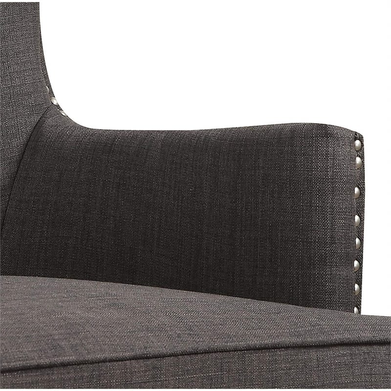 Picket House Furnishings Kori Upholstered Chair in Teal Green