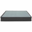 Primo International Delta Twin Fabric Upholstered Folding Foundation in Gray