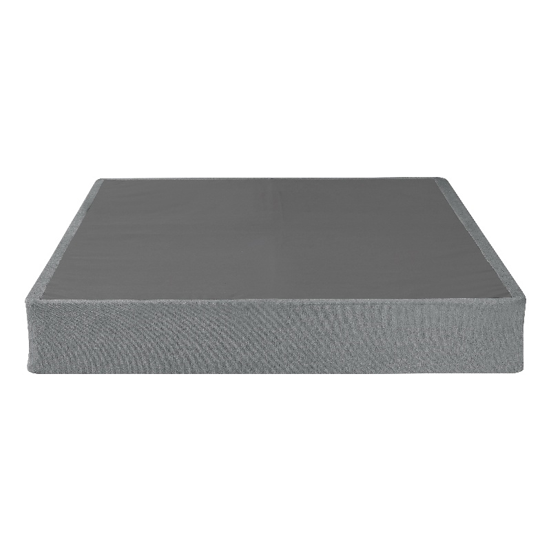 Primo International Delta Twin Fabric Upholstered Folding Foundation in Gray