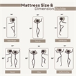 Primo International Solar 9in Polyurethane King Mattress in White