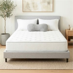 Primo International Solar 9in Polyurethane Full Mattress in White