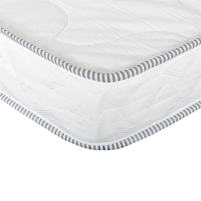 Primo International Suri 6in Polyurethane Twin Mattress in White