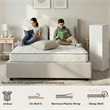 Primo International Suri 6in Polyurethane Twin Mattress in White
