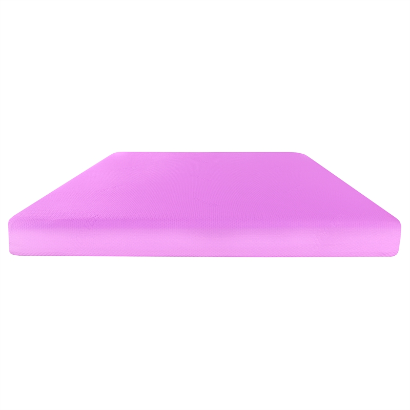 Primo International Doze 6in Polyurethane Full Mattress in Pink