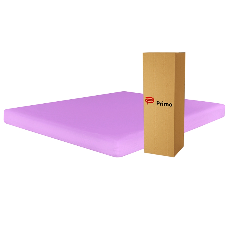 Primo International Doze 6in Polyurethane Full Mattress in Pink