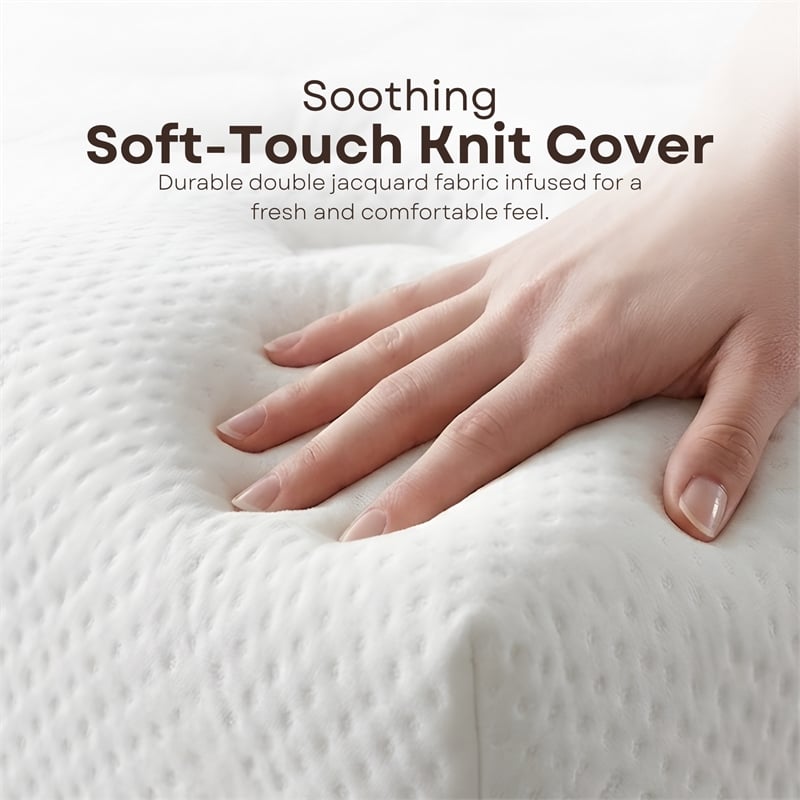 Primo International Divine Ultra Plush 13in Polyurethane Full Mattress in White