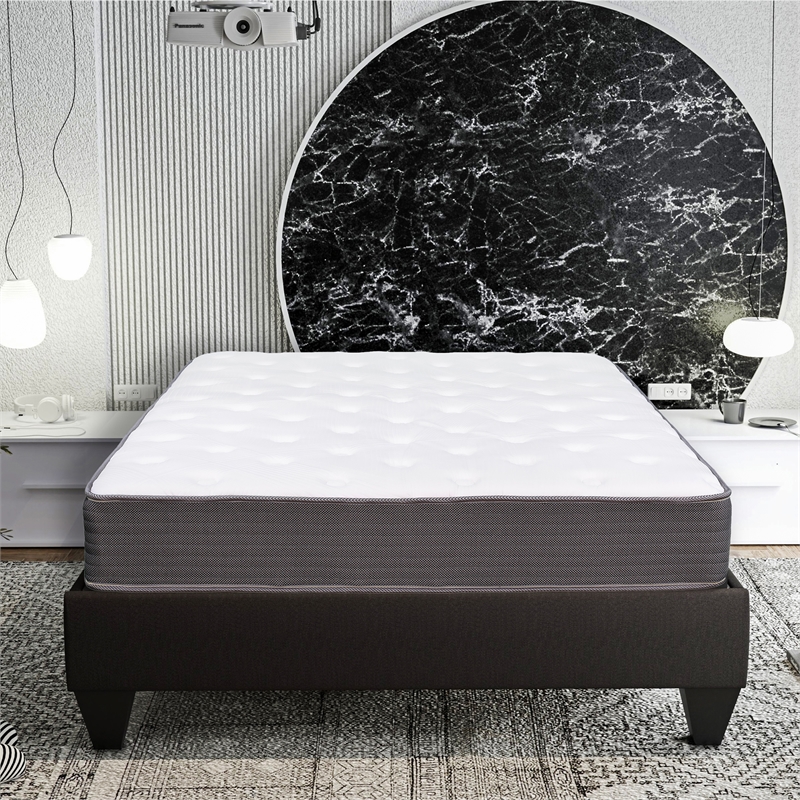 Primo International Equilibria 8in Polyurethane King Mattress in White