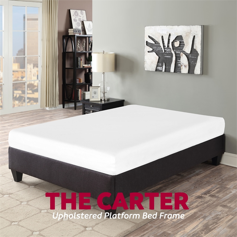 Carter upholstered on sale platform bed