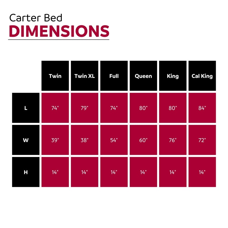 Primo International Carter Full Fabric Upholstered Platform Bed Frame in Gray