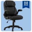 Sealy Atlas Ergonomic Swivel Office Chair with FlipUp Arms