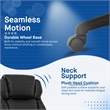 Sealy Atlas Ergonomic Swivel Office Chair with FlipUp Arms