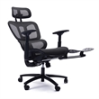 Sealy Huxley Adjustable Ergonomic Black Mesh Office Chair Metal & Plastic frame