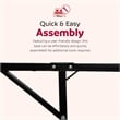 UltraBase Cal King Mattress Foundation Bed Frame - Durable Black Steel Design