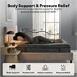 Sterling 15 inch California King Euro Top Gel Memory Foam Hybrid Mattress