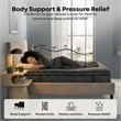 Sterling 15 inch King Euro Top Gel Memory Foam Hybrid Mattress