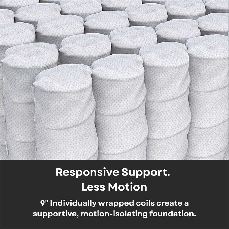 Sterling 13 inch Queen Pillow Top Gel Memory Foam Hybrid Mattress