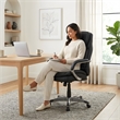 Sealy Palisade Black Faux Leather Office Chair
