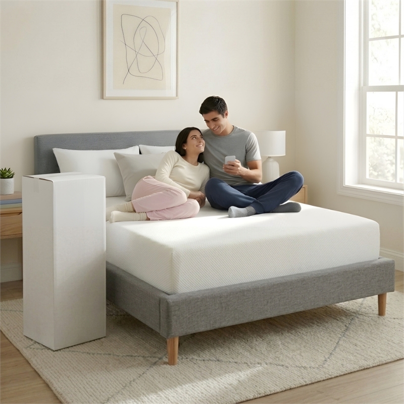 Divine Twin XL Medium Gel Foam 8 in Mattress